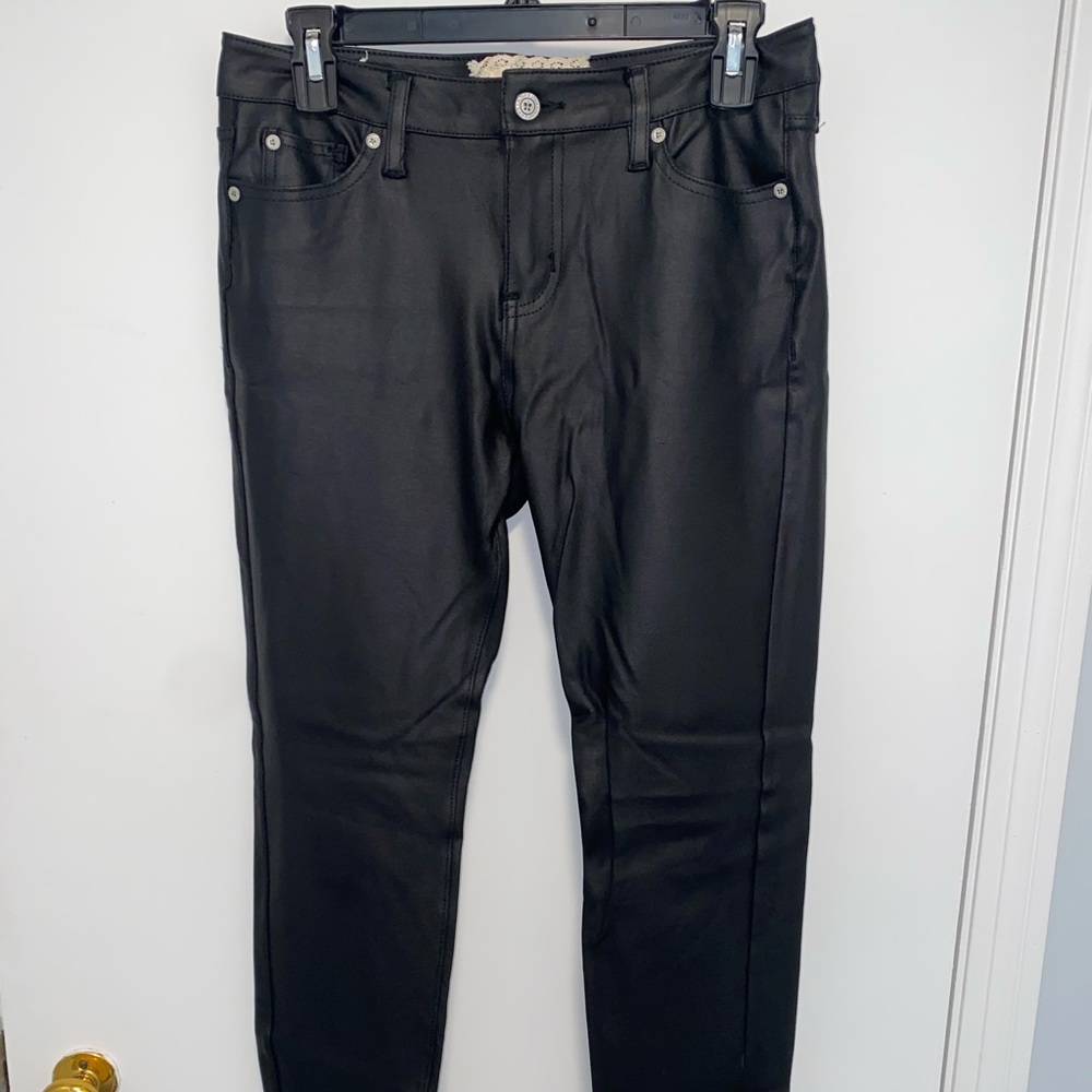 alter’d state black leather pants